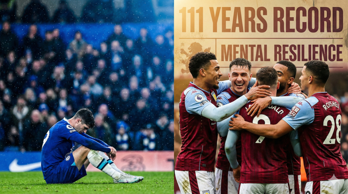 Chelsea x Aston Villa: O Peso de 111 Anos Chelsea x Aston Villa